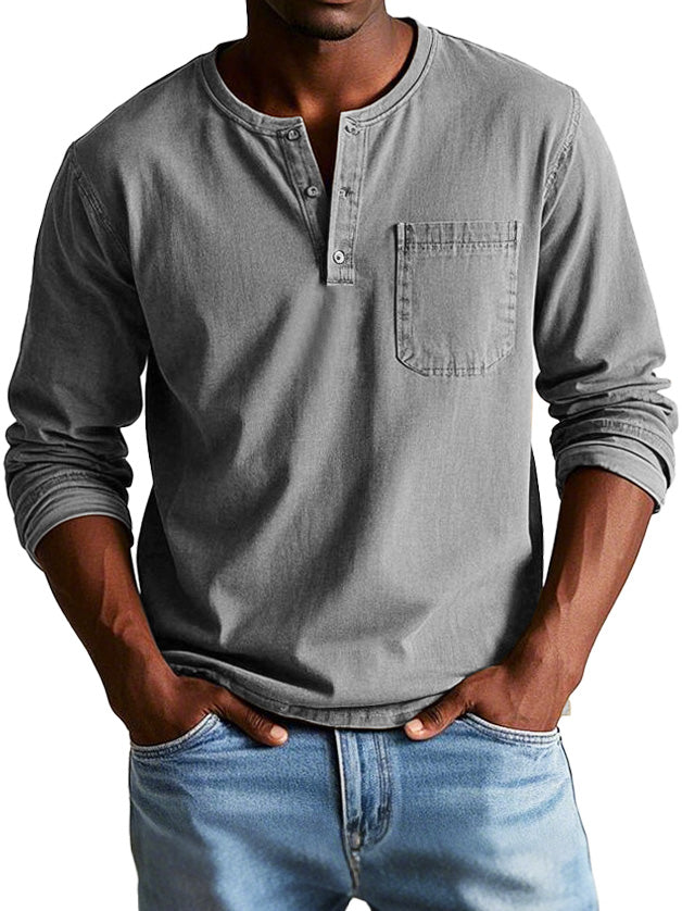 GIORDANO™|CAMICIA VINTAGE LUNGA