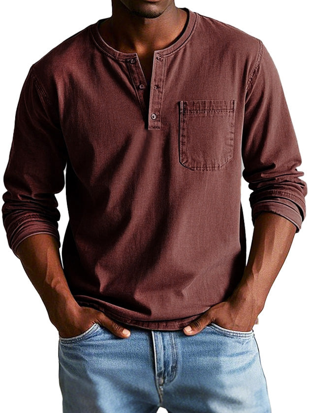 GIORDANO™|CAMICIA VINTAGE LUNGA