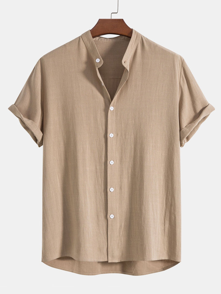 Leone - Completo casual con pantaloni di lino