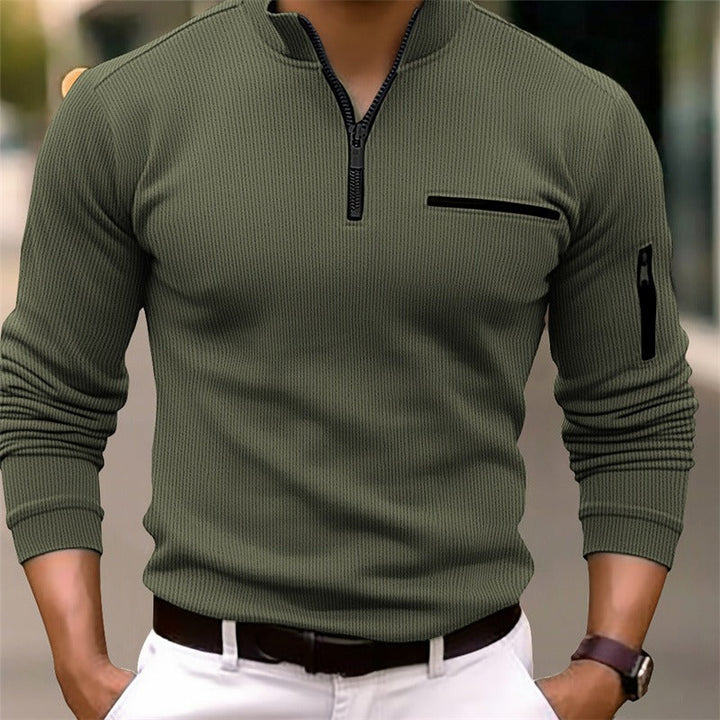 ARMAND™|MAGLIONE ZIP ELEGANTE