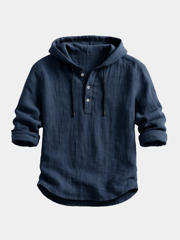 ALDRIN™|CAMICIA CON CAPPUCCIO