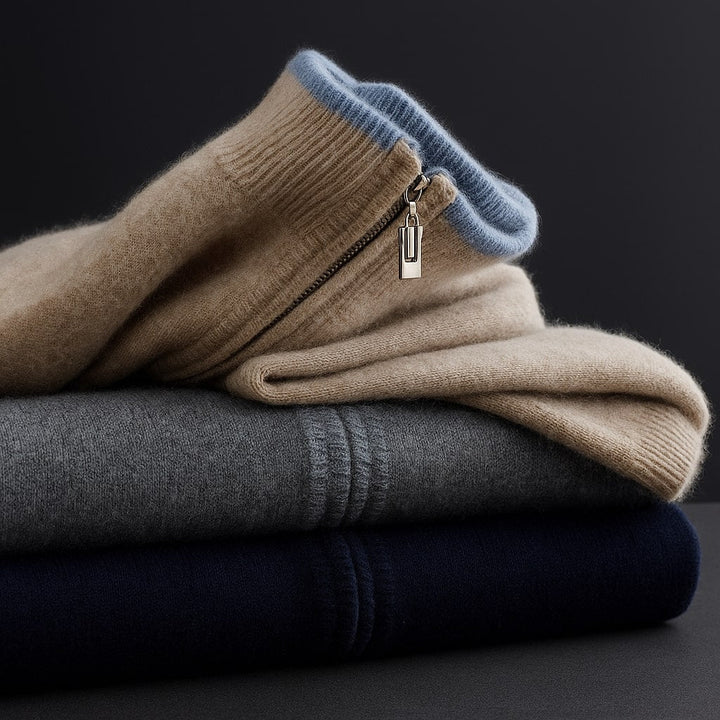 Mariano™ | Giacca In Maglia Con Zip