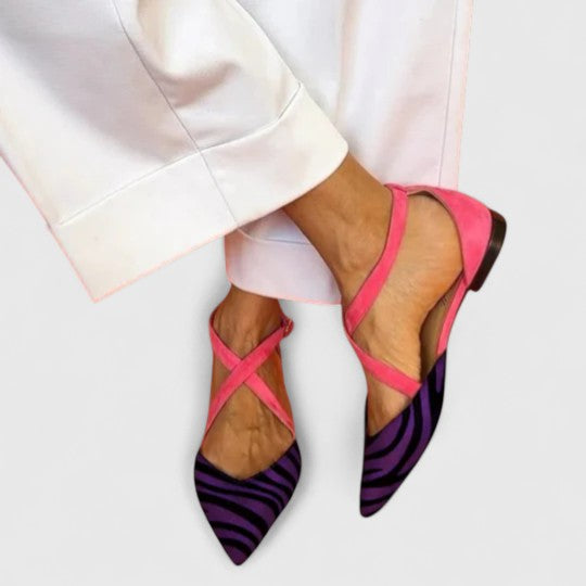 Khreysa | Ballerina Elegante con Cinghie