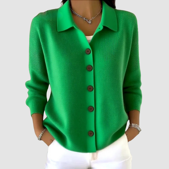 FLORIANA™|CARDIGAN CON BOTTONI