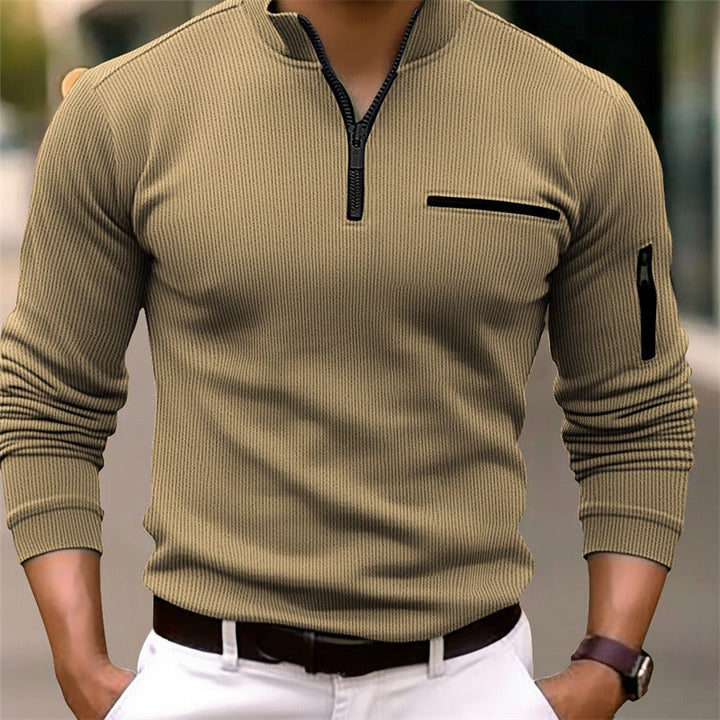 ARMAND™|MAGLIONE ZIP ELEGANTE