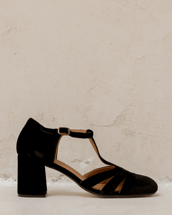 SCARPA CON CINTURINO ATE TACCO STABILE