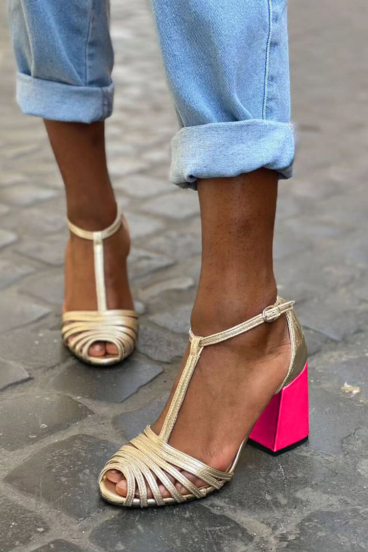 SANDALI ELEGANTI CON CINTURINO AT