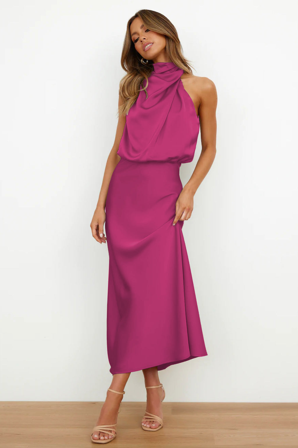 Violet™ | Abito Drappeggiato Sahara