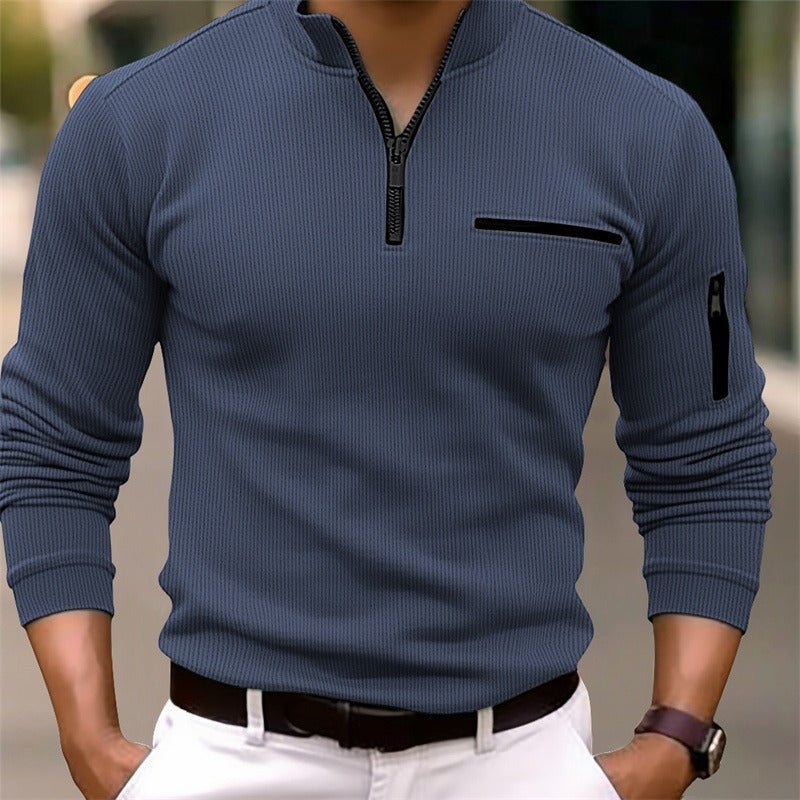 ARMAND™|MAGLIONE ZIP ELEGANTE