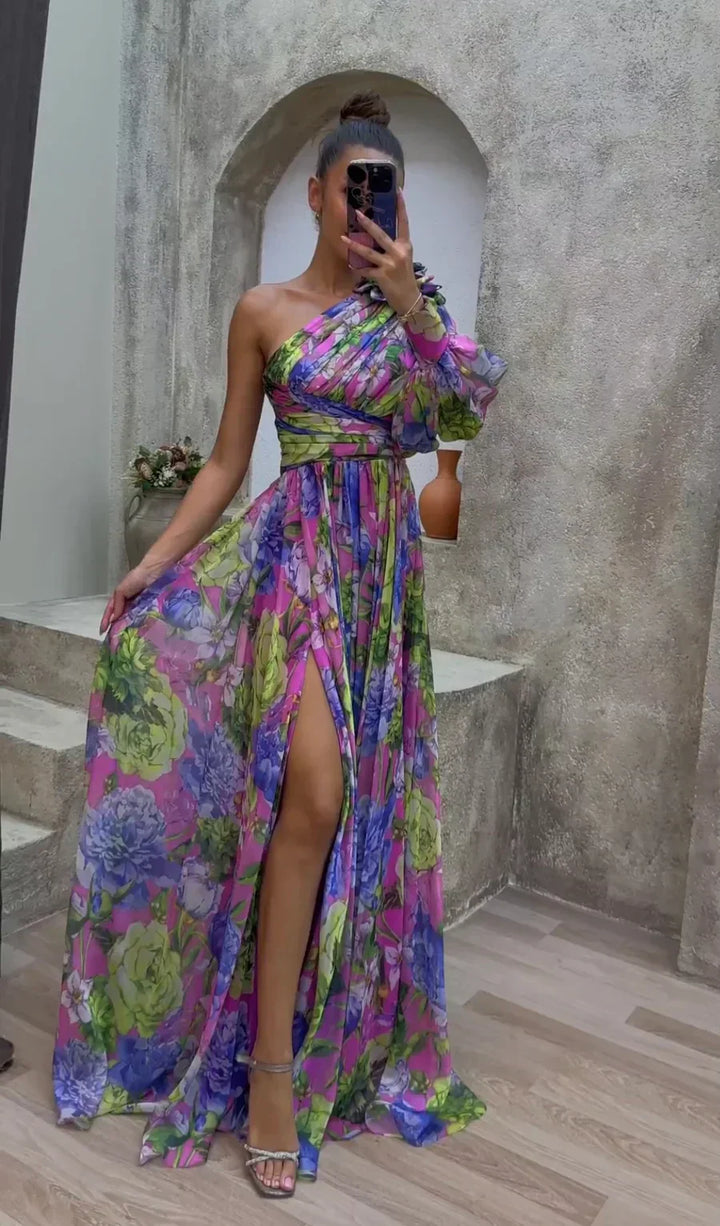 Evelyn™ | Vestito Drama Blossom
