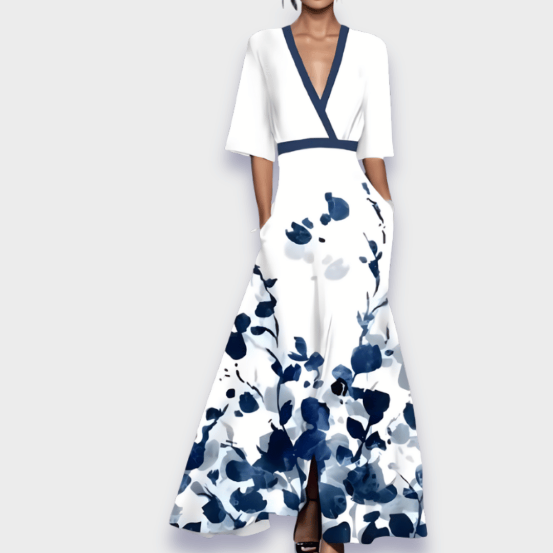 Leona | Abito elegante a fiori