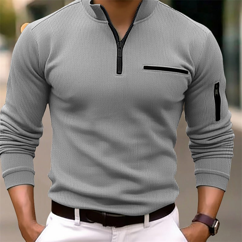 ARMAND™|MAGLIONE ZIP ELEGANTE