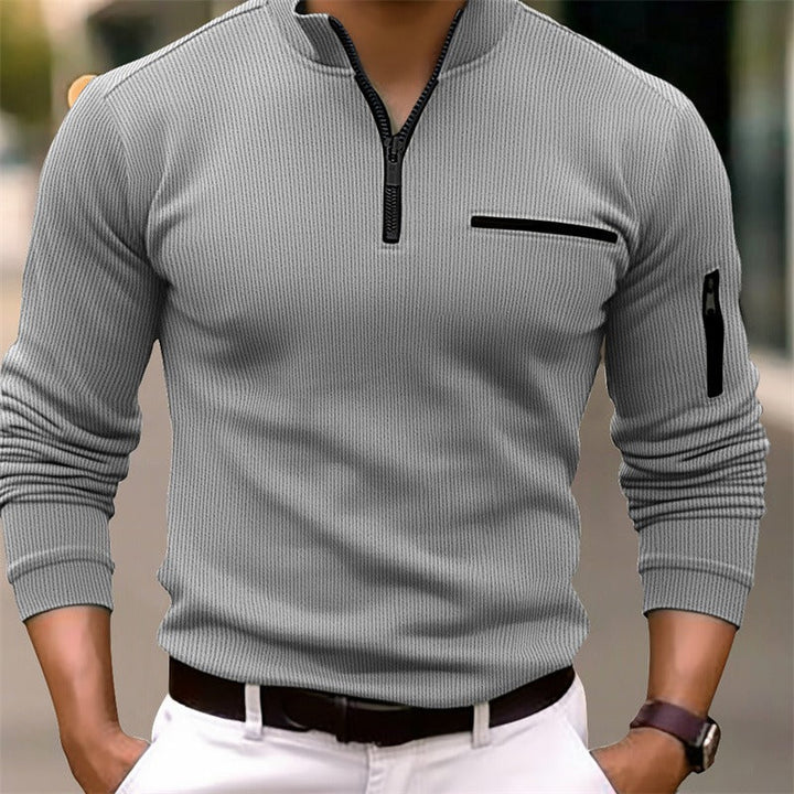 ARMAND™|MAGLIONE ZIP ELEGANTE