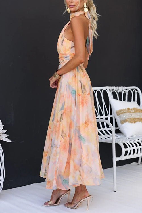 Abigail™ | Abito Maxi con Stampa