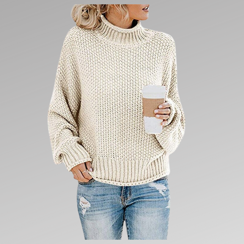 LUCINDA™|MAGLIONE COLLO ALTO