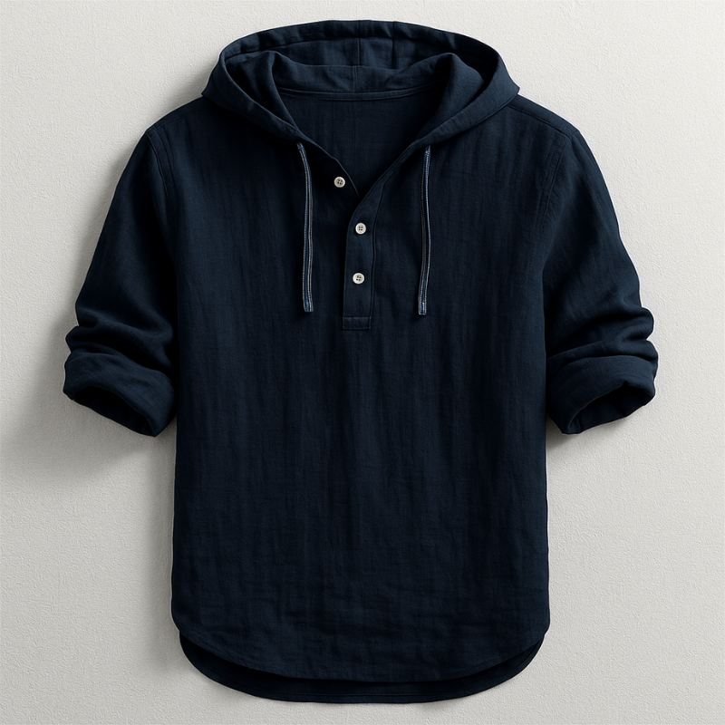 ALDRIN™|CAMICIA CON CAPPUCCIO