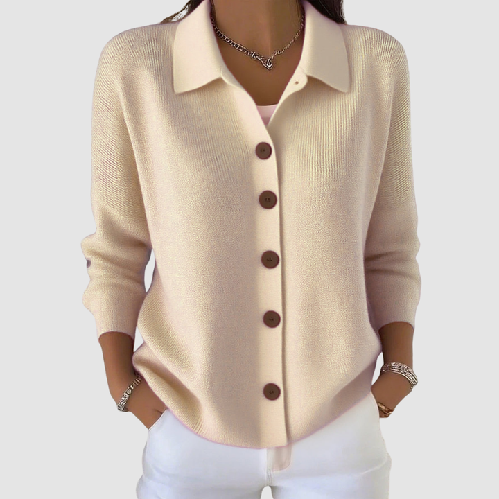 FLORIANA™|CARDIGAN CON BOTTONI