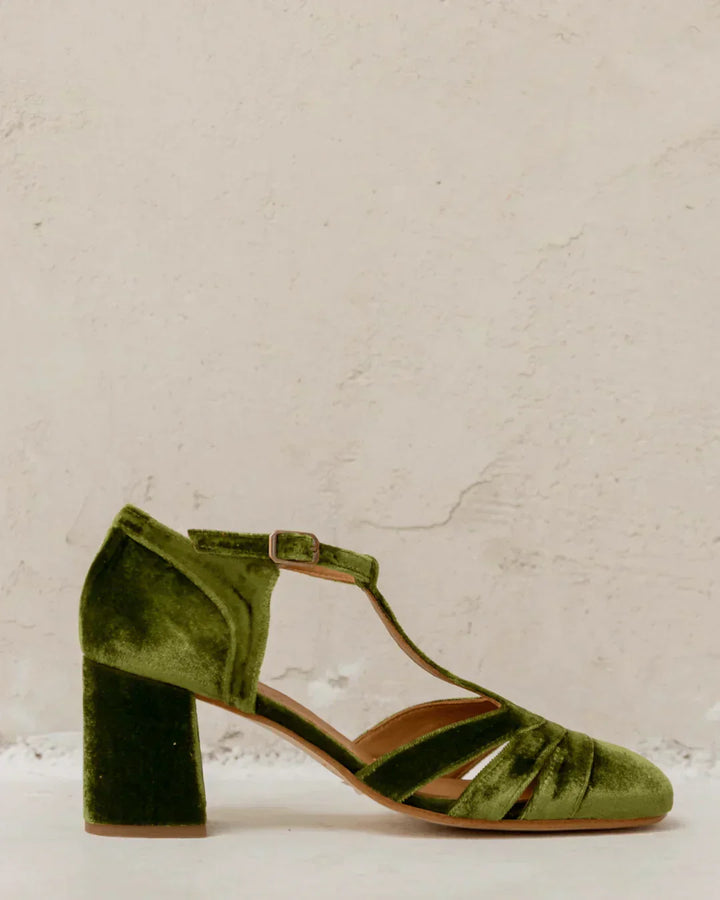 SCARPA CON CINTURINO ATE TACCO STABILE