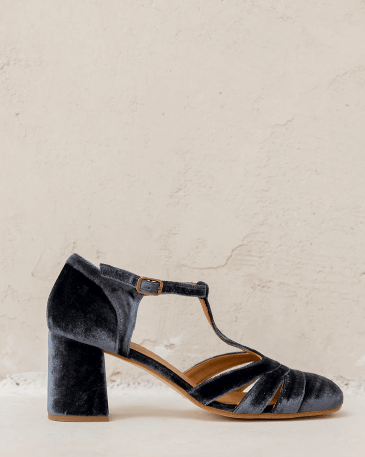 SCARPA CON CINTURINO ATE TACCO STABILE