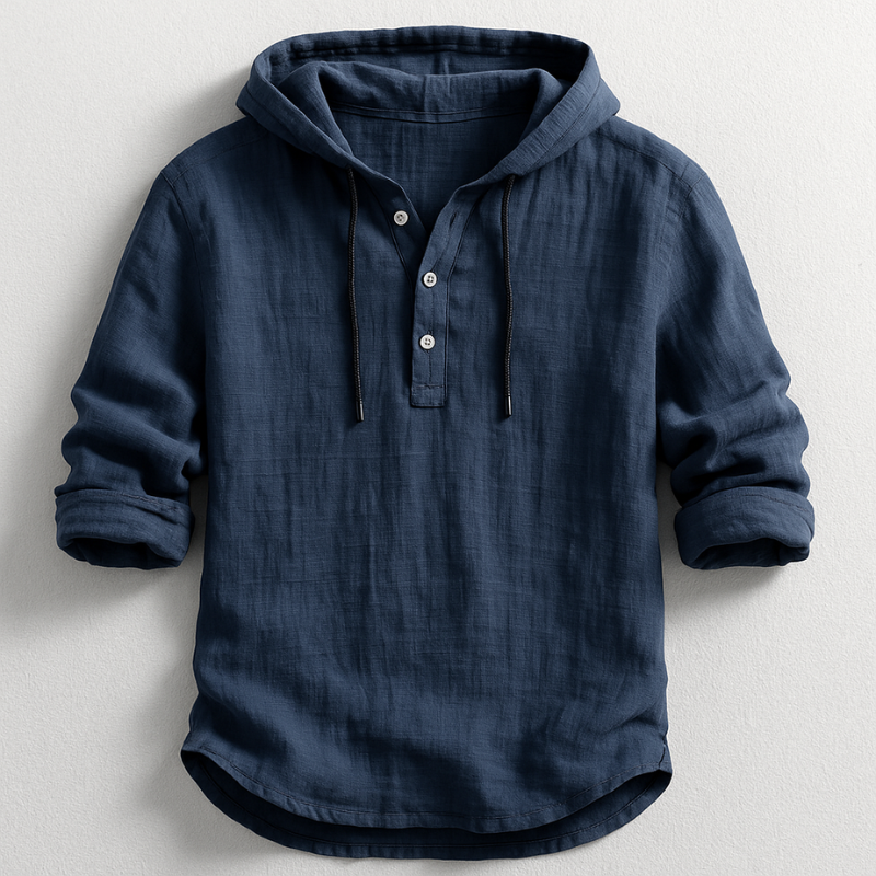 ALDRIN™|CAMICIA CON CAPPUCCIO