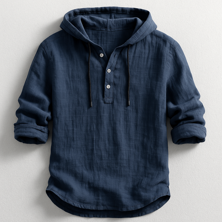 ALDRIN™|CAMICIA CON CAPPUCCIO