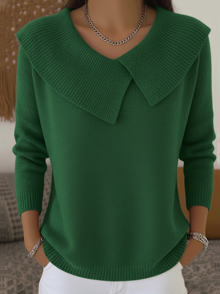 Giuliana™ | Maglia Calda con Colletto Morbido