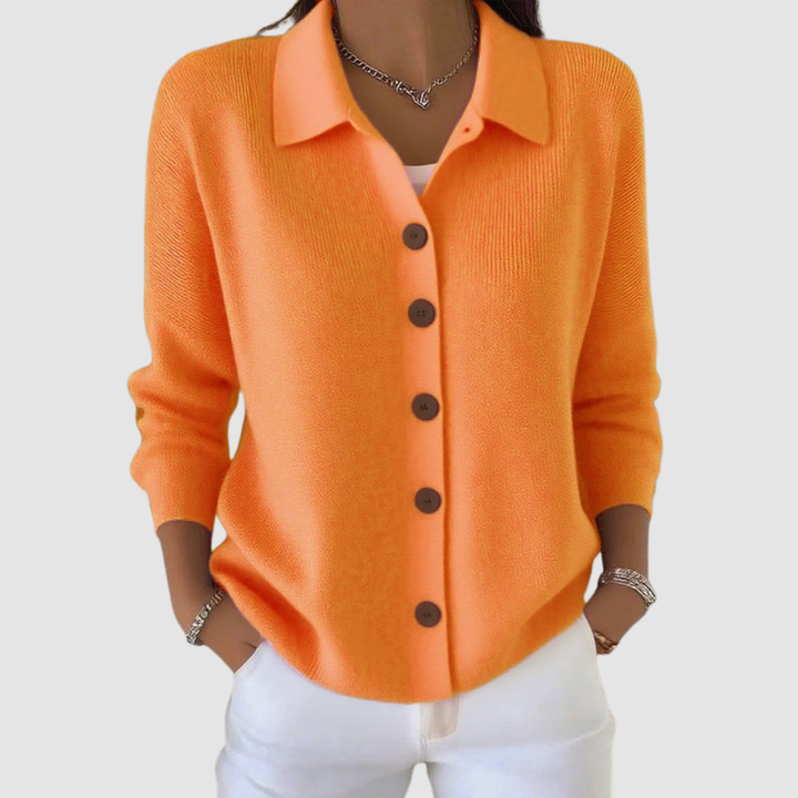 FLORIANA™|CARDIGAN CON BOTTONI
