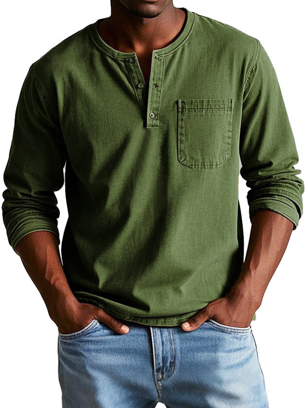 GIORDANO™|CAMICIA VINTAGE LUNGA