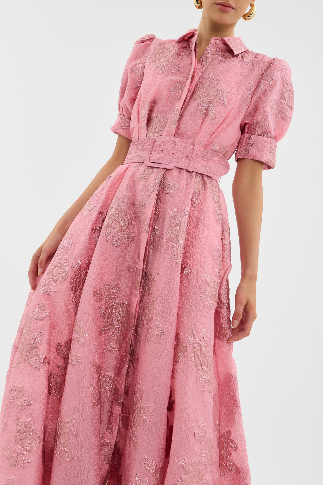 Anabella - Vestito con Maniche Puff Corte