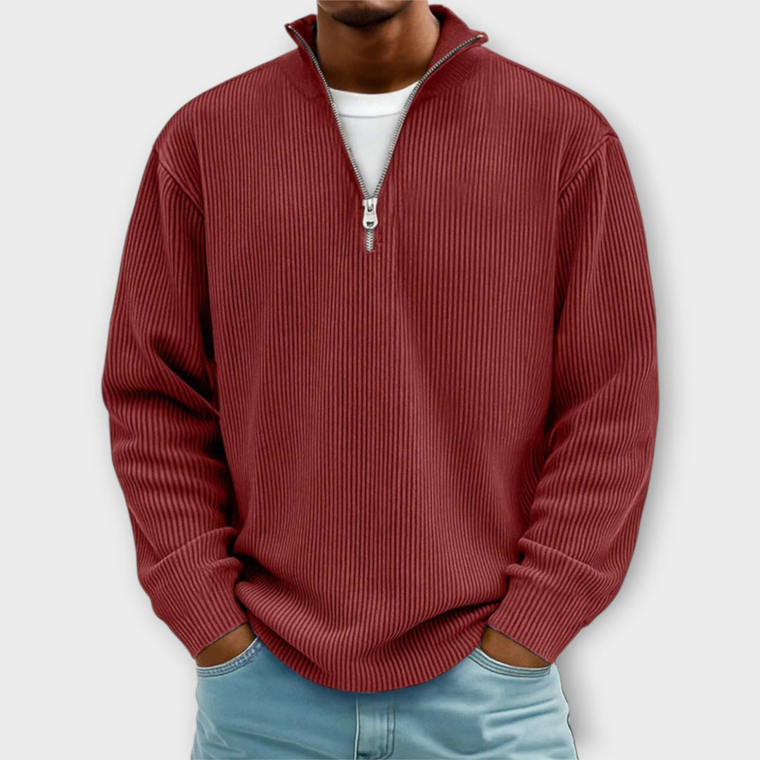 CLIFF™|MAGLIONE CON ZIP ALLA MODA