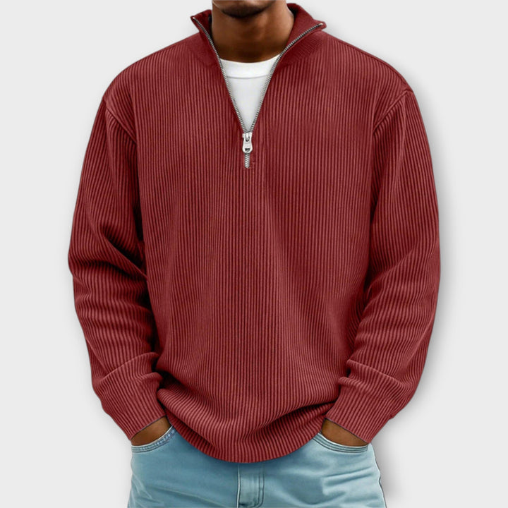 CLIFF™|MAGLIONE CON ZIP ALLA MODA