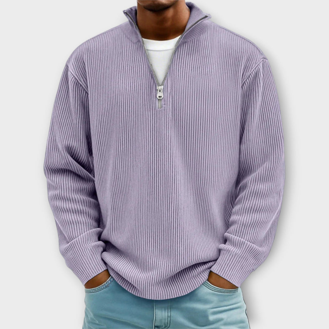 CLIFF™|MAGLIONE CON ZIP ALLA MODA