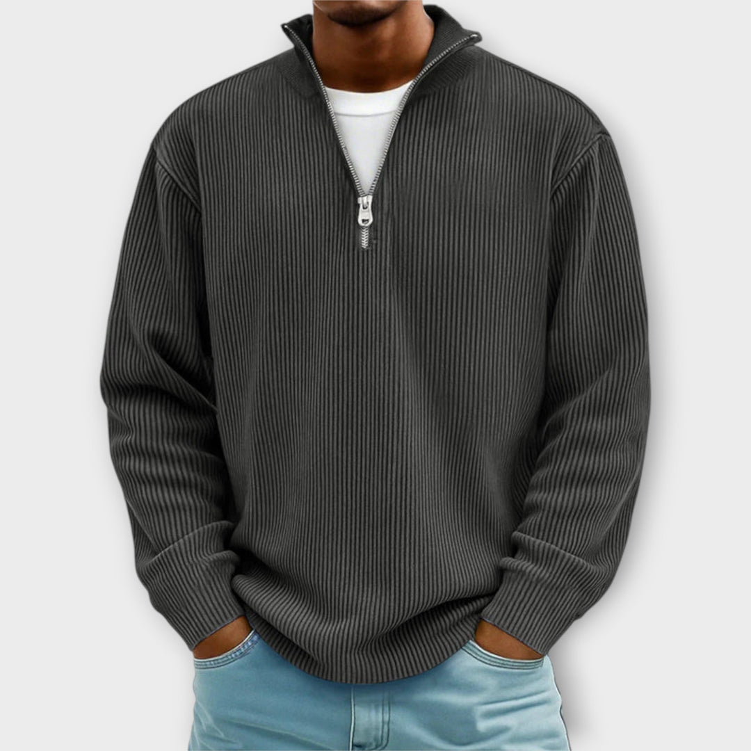 CLIFF™|MAGLIONE CON ZIP ALLA MODA