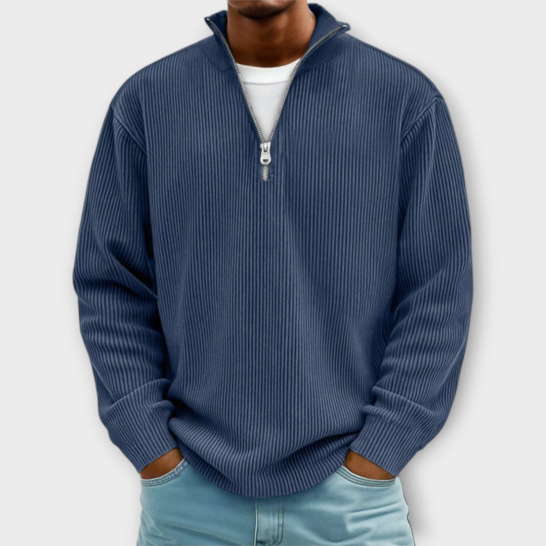 CLIFF™|MAGLIONE CON ZIP ALLA MODA