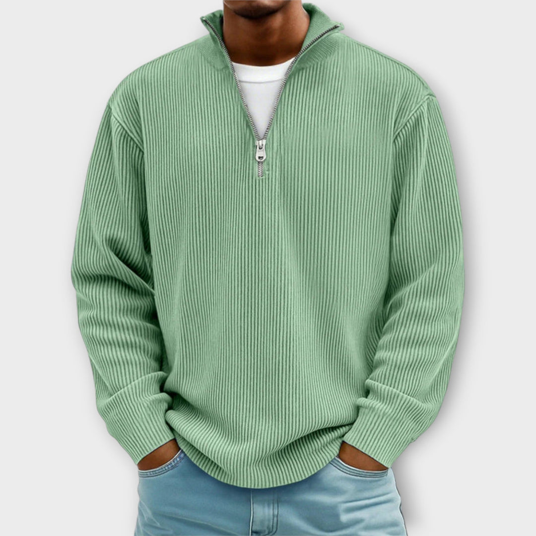 CLIFF™|MAGLIONE CON ZIP ALLA MODA