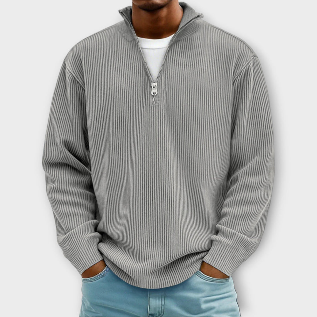 CLIFF™|MAGLIONE CON ZIP ALLA MODA