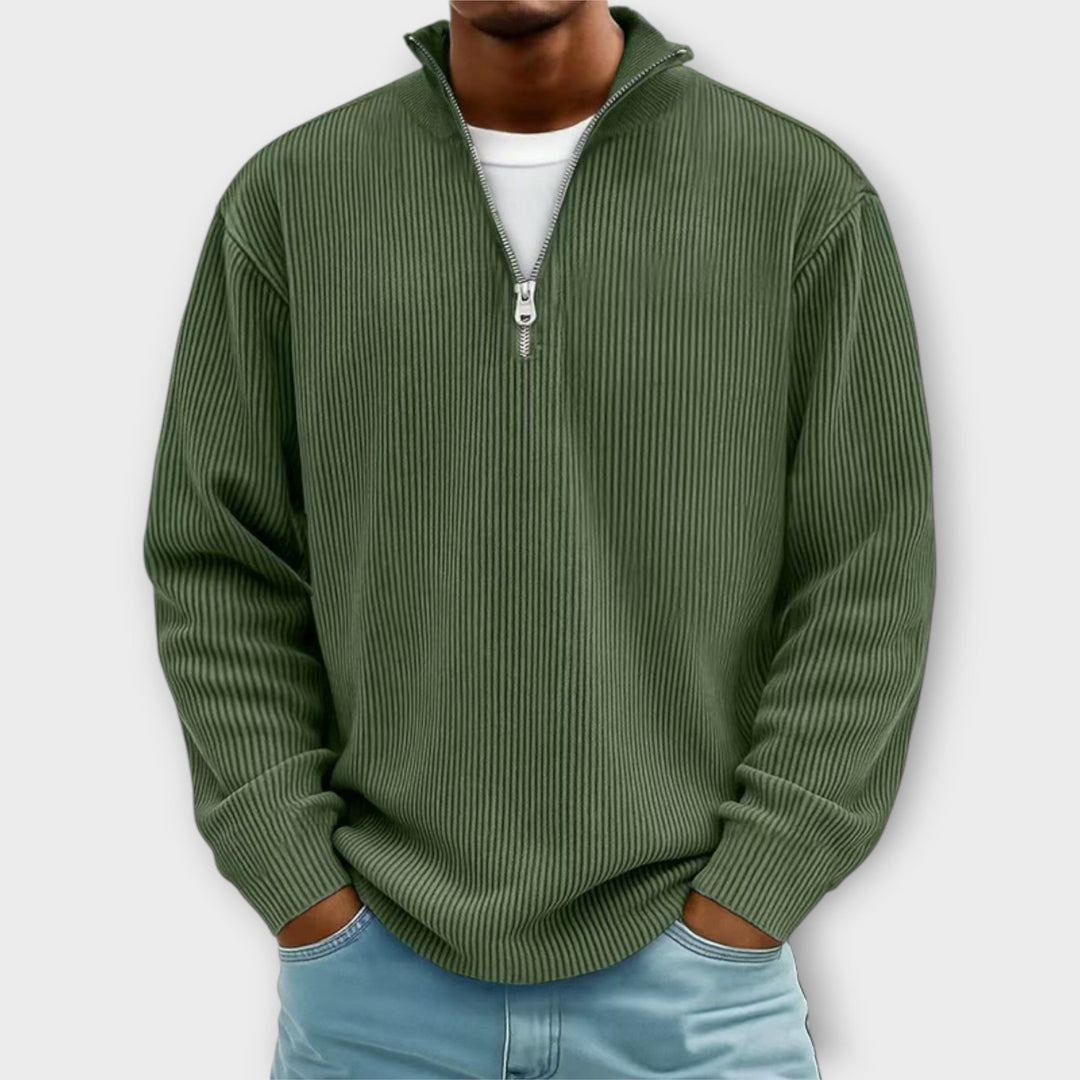 CLIFF™|MAGLIONE CON ZIP ALLA MODA