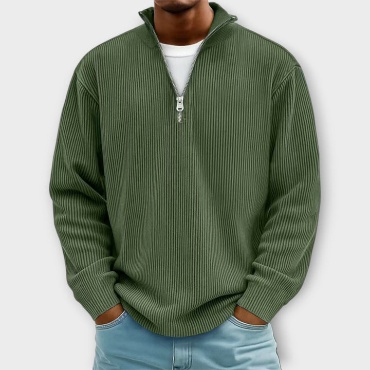CLIFF™|MAGLIONE CON ZIP ALLA MODA
