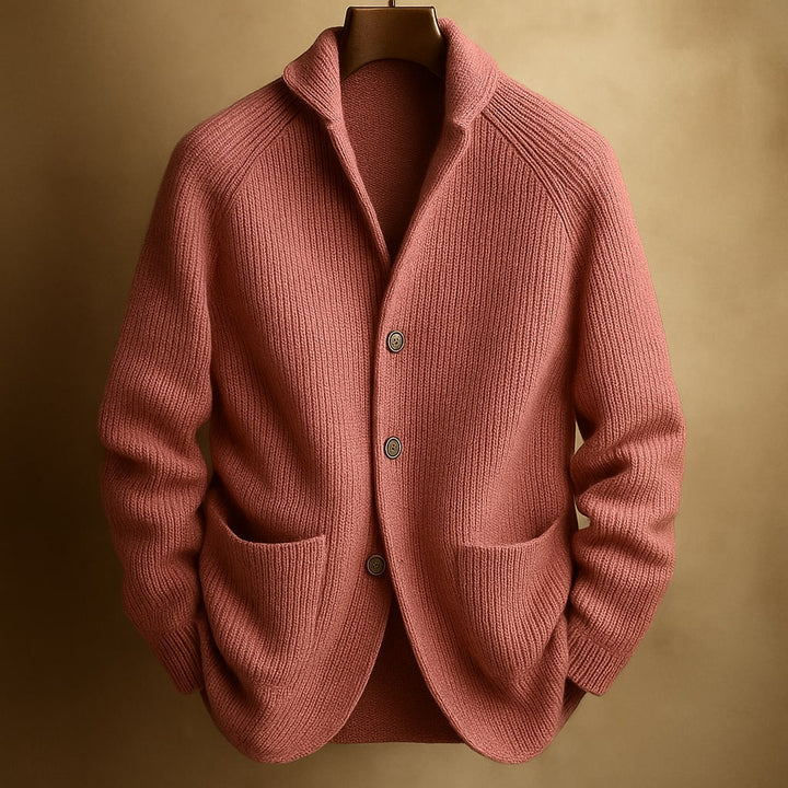 Harold™ | Cardigan da uomo in lana a coste