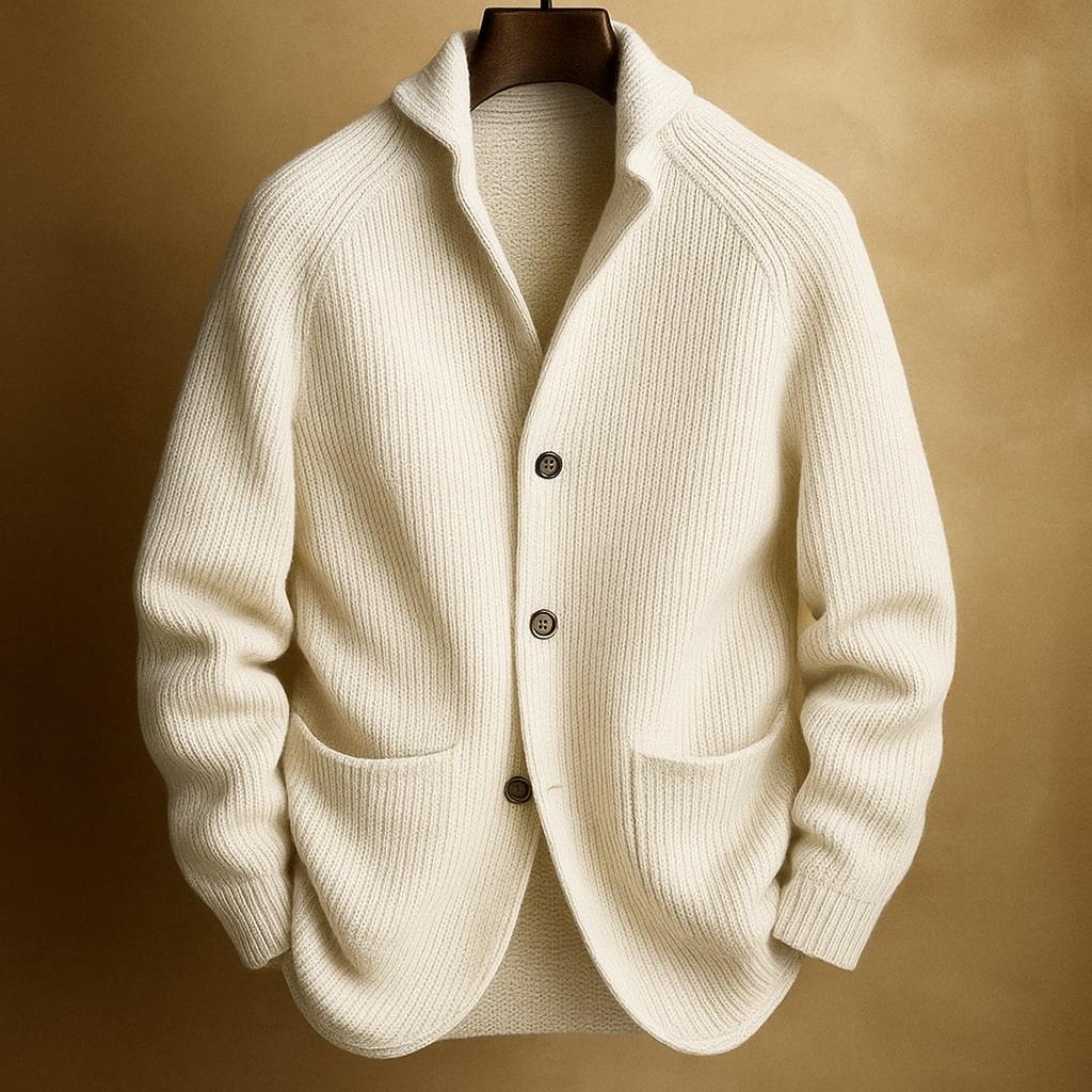 Harold™ | Cardigan da uomo in lana a coste
