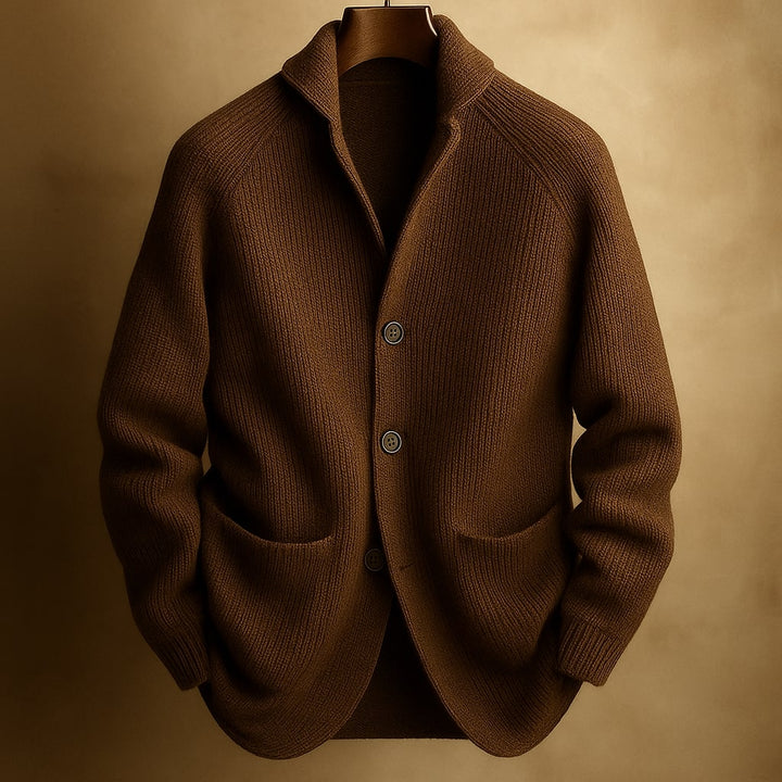 Harold™ | Cardigan da uomo in lana a coste