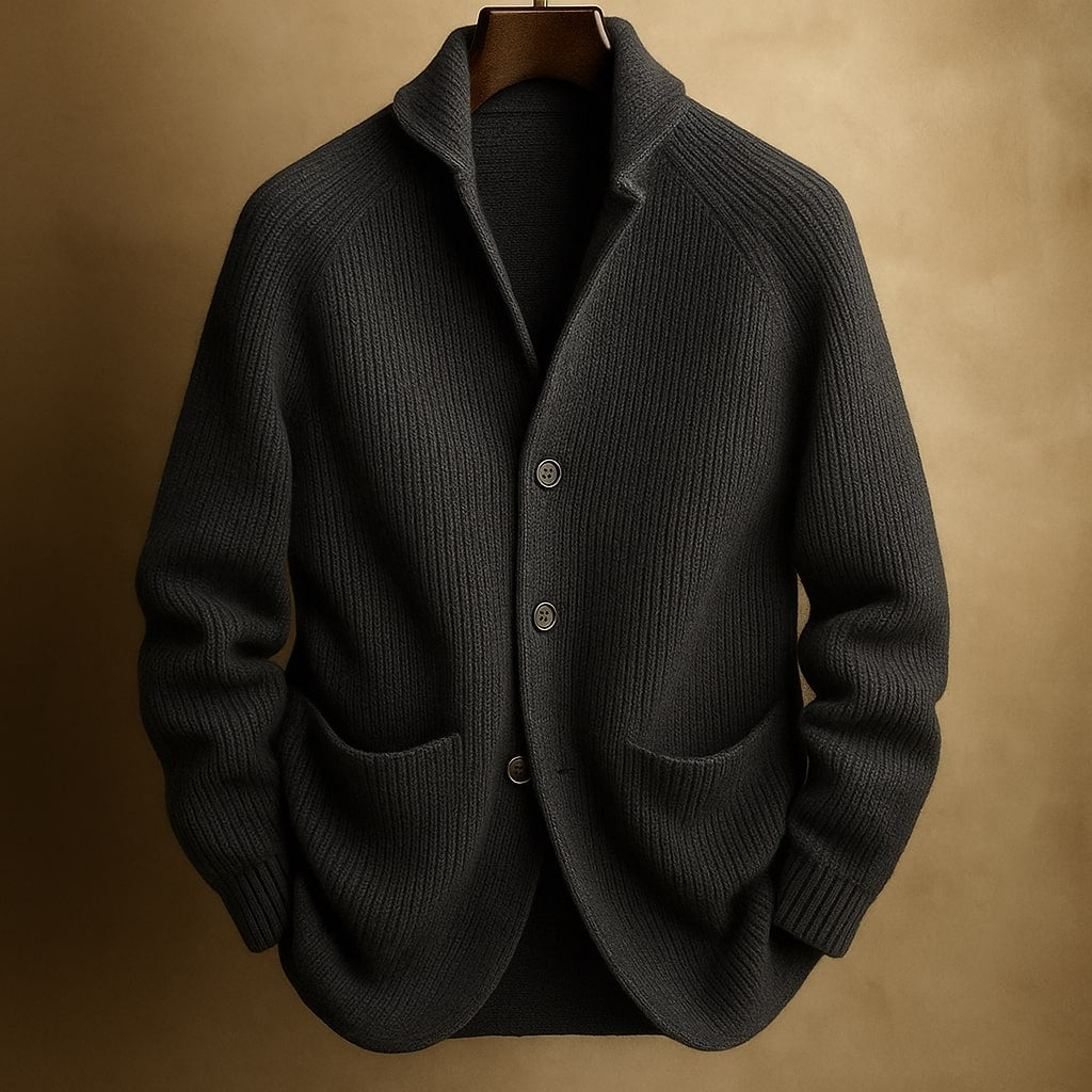 Harold™ | Cardigan da uomo in lana a coste