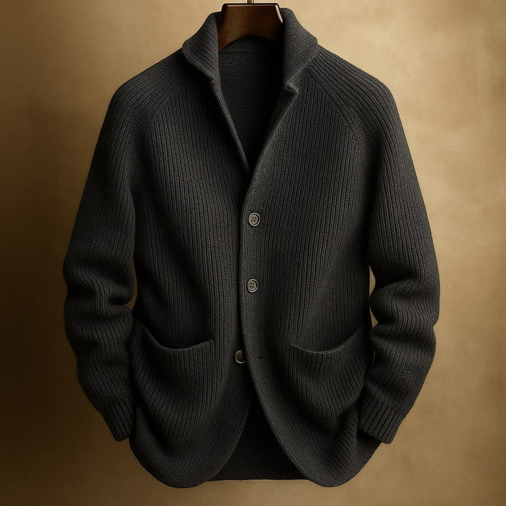 Harold™ | Cardigan da uomo in lana a coste
