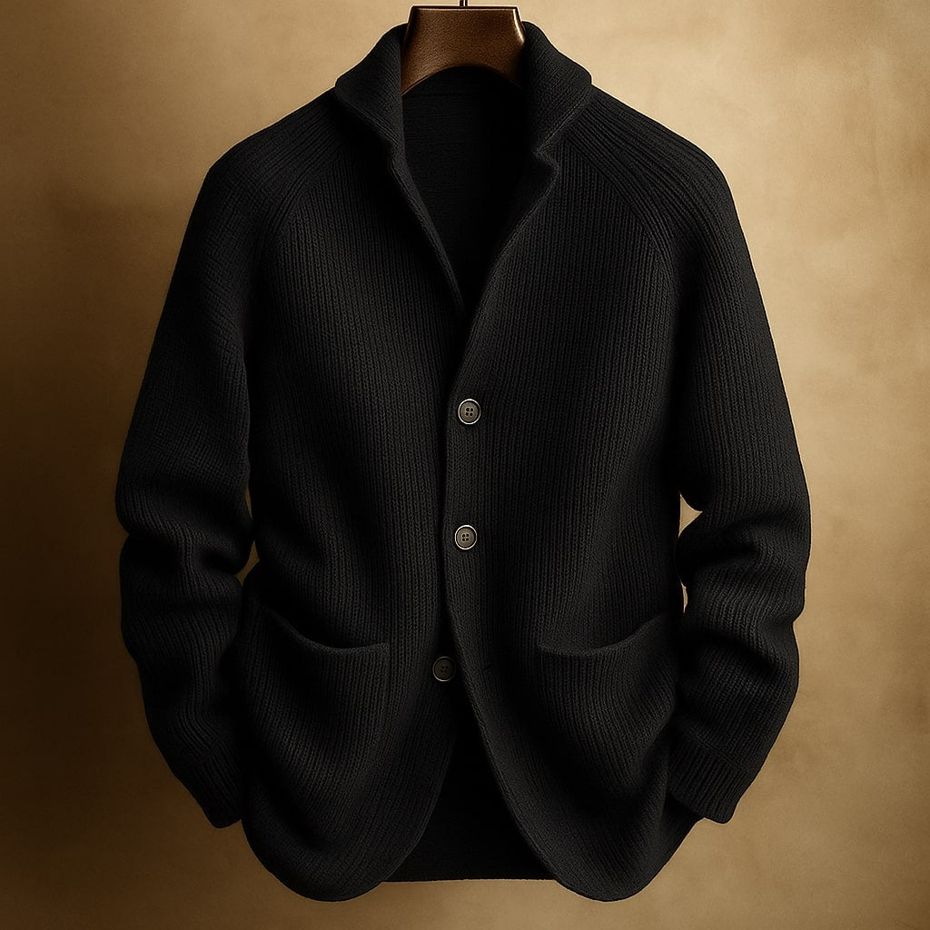Harold™ | Cardigan da uomo in lana a coste