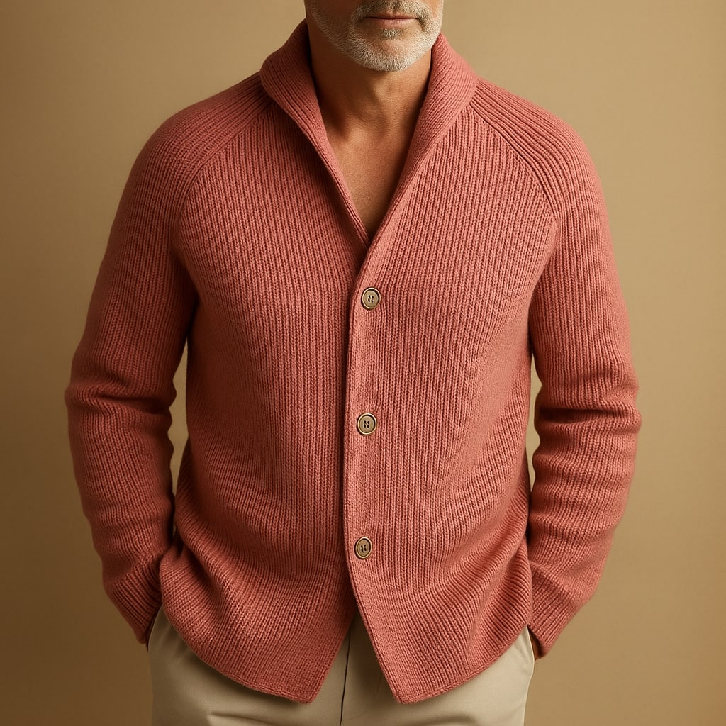 Harold™ | Cardigan da uomo in lana a coste