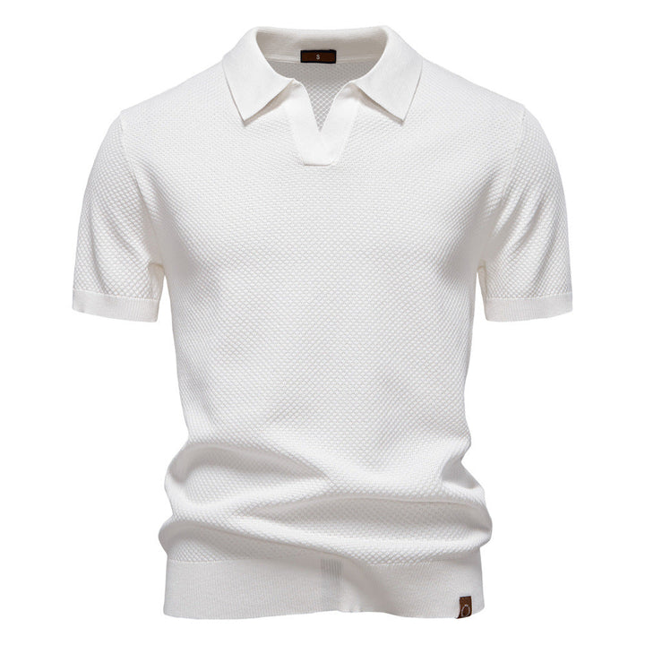 ALFONSO™|Polo Strutturato Moderno