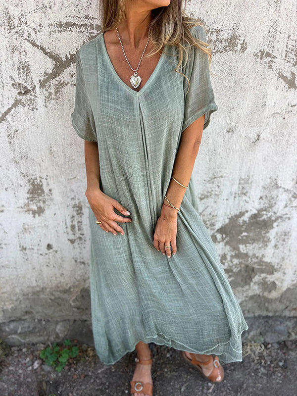 ELISABETTA | ABITO CASUAL CON SCOLLO AV