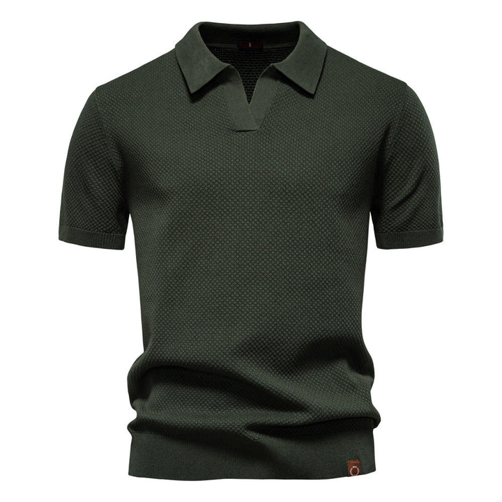 ALFONSO™|Polo Strutturato Moderno