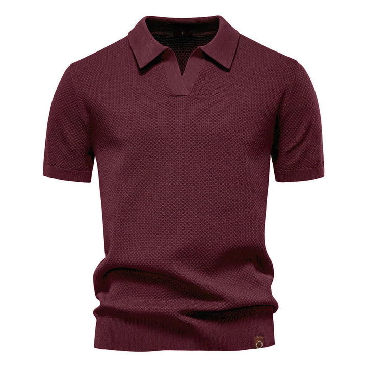 ALFONSO™|Polo Strutturato Moderno