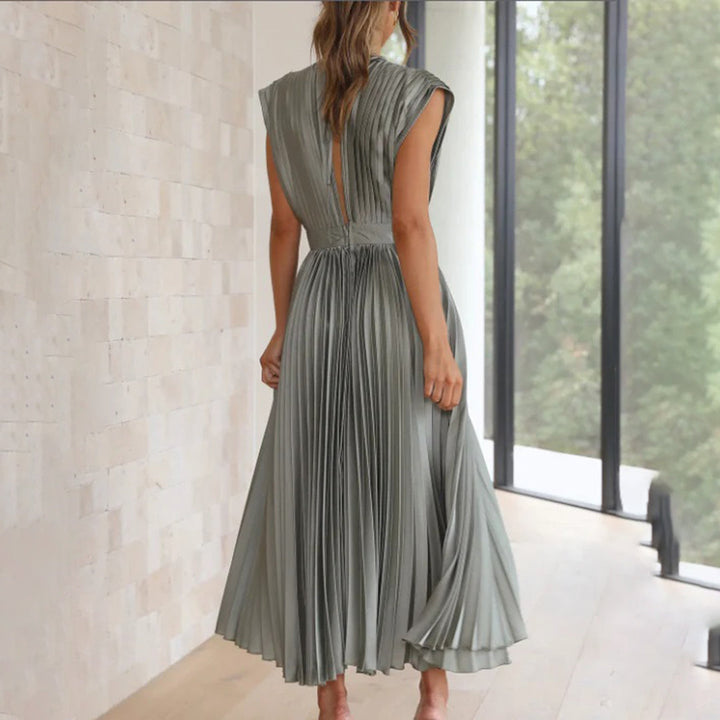 Marni™ | Abito Midi Plissettato Senza Tempo